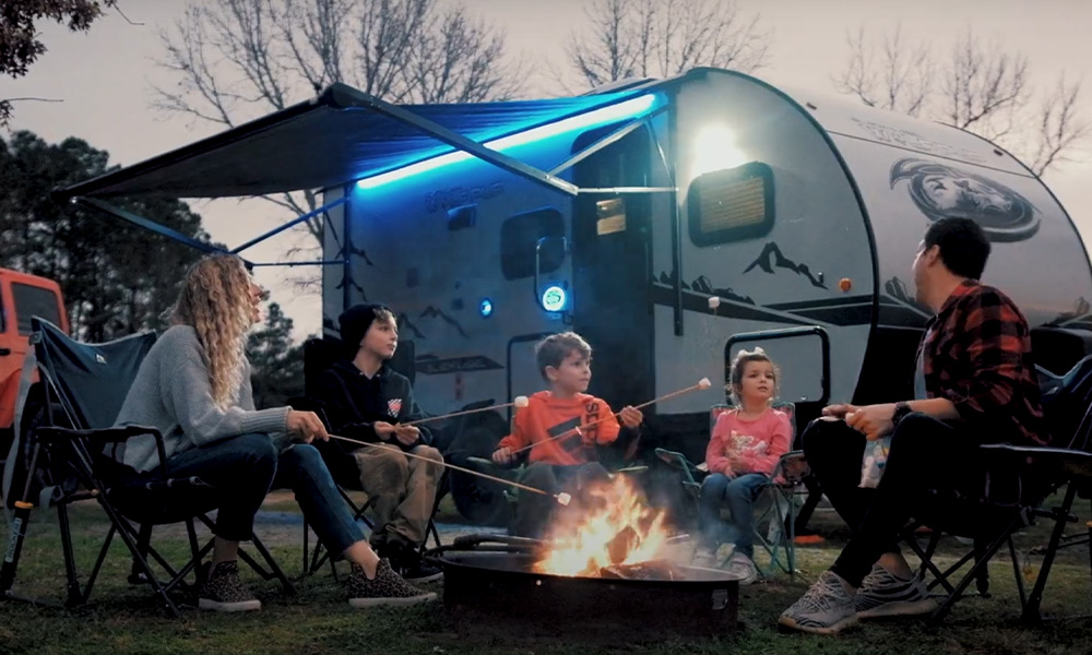 family camping